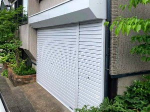 新潟市北区M様邸シャッター交換後