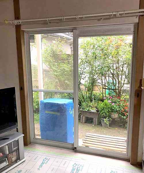 新潟市北区O様邸内窓設置リフォーム前_