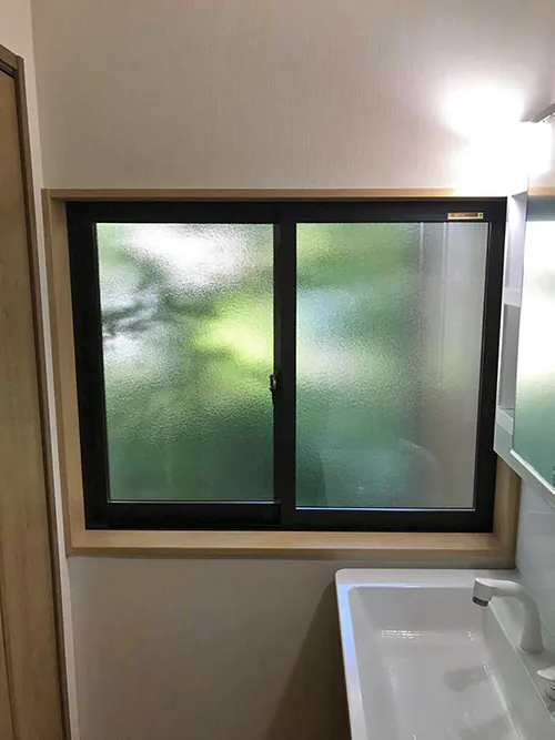 新潟市北区K様邸　トイレ等リフォーム後_洗面台