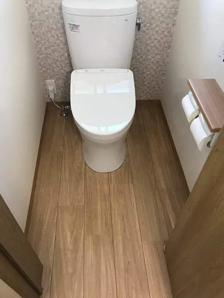 新潟市北区K様邸　トイレ等リフォーム　After