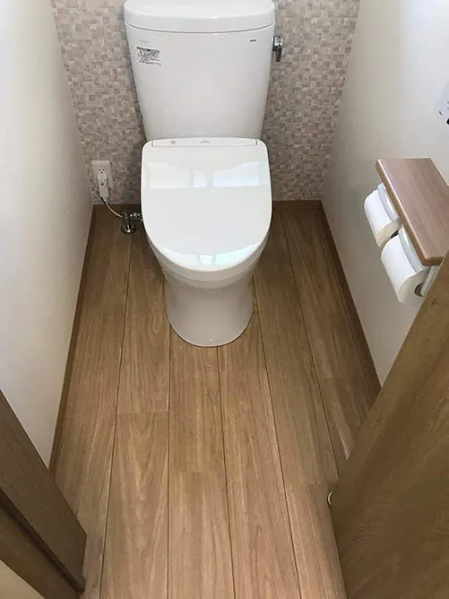 新潟市北区K様邸　トイレ等リフォーム後_右のトイレ