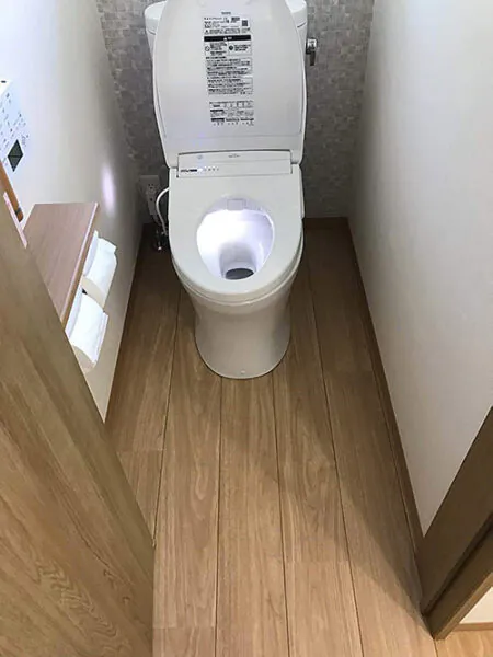 新潟市北区K様邸　トイレ等リフォーム　After
