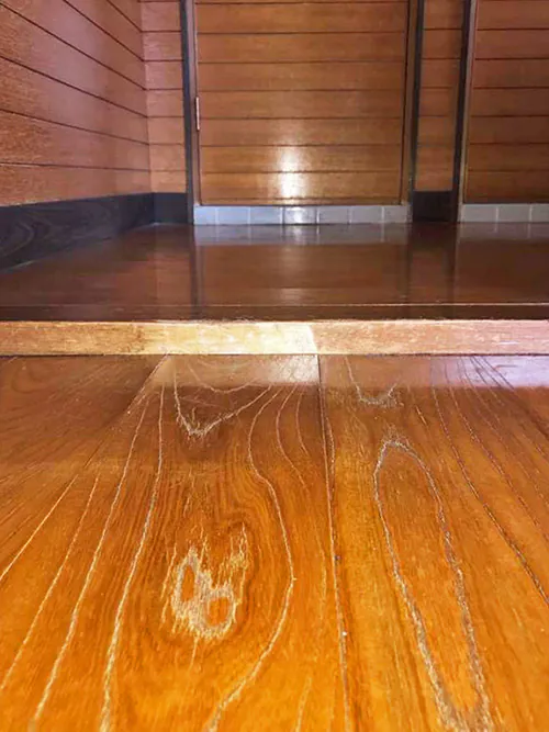 新潟市北区K様邸　トイレ等リフォーム前_段差