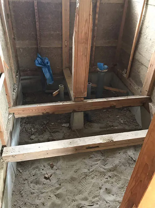 新潟市北区K様邸　トイレ等リフォーム中_トイレ解体
