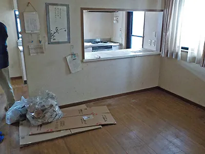 新発田市Y様邸水まわりリフォーム前_キッチン