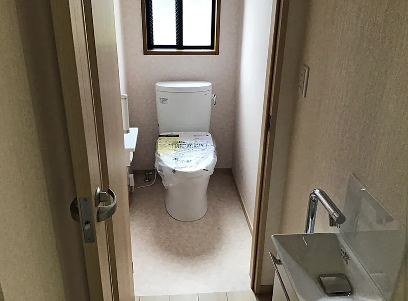 新発田市Y様邸トイレリフォーム後