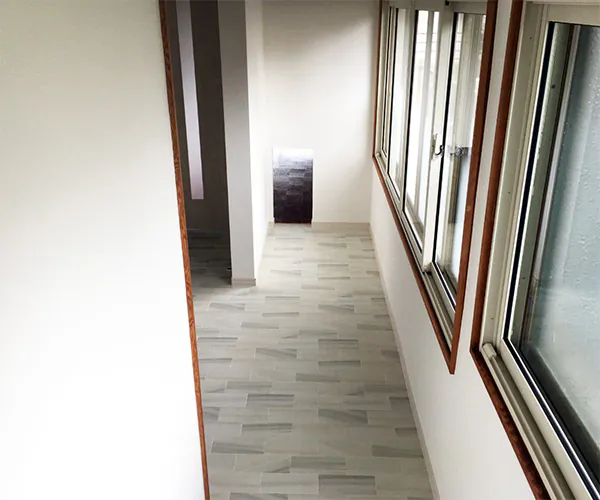 聖籠町I様邸　平屋リフォーム後_犬用通路
