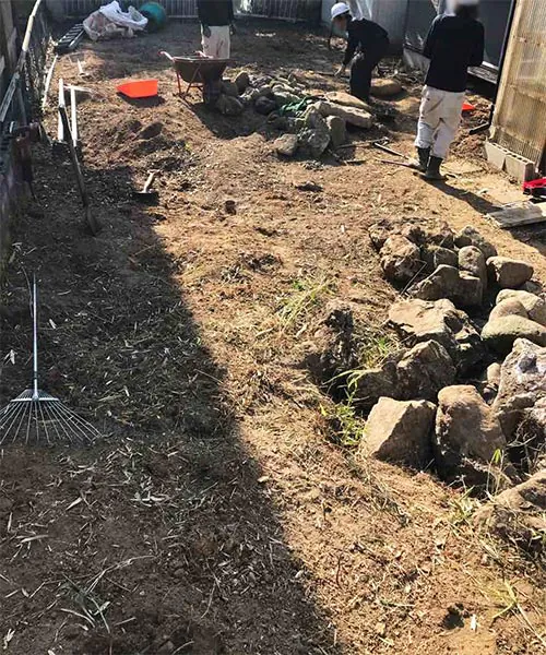 新潟市北区Y様邸　エクステリアリフォーム中