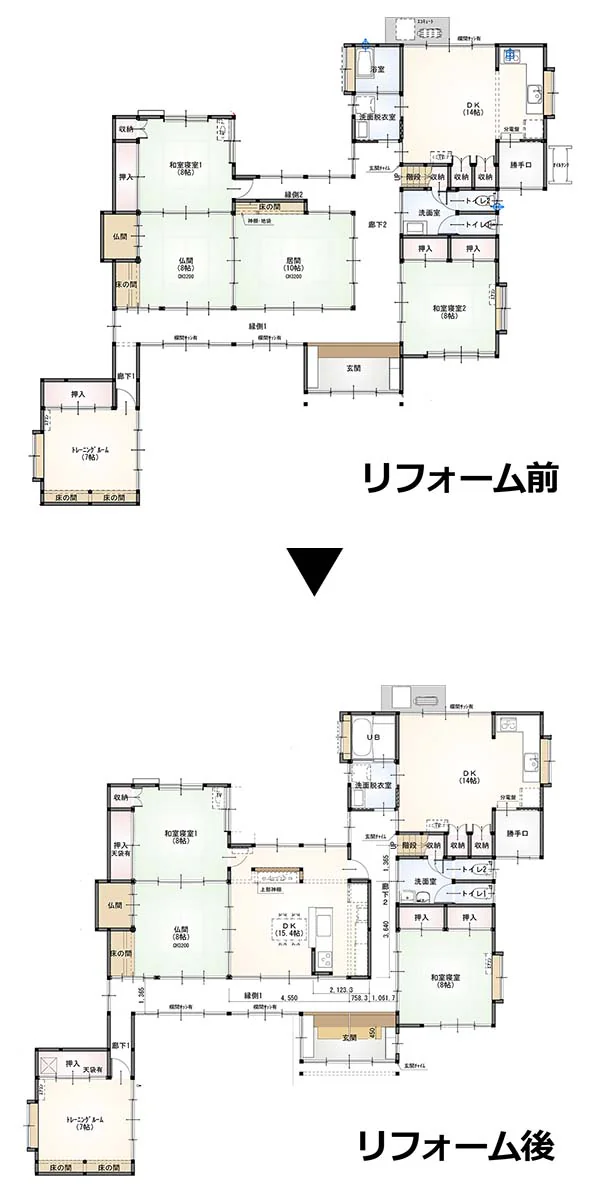 新潟市東区Y様邸 二世帯化リフォーム事例|新潟市北区、東区、江南区、聖籠町、新発田市、阿賀野市のリフォーム