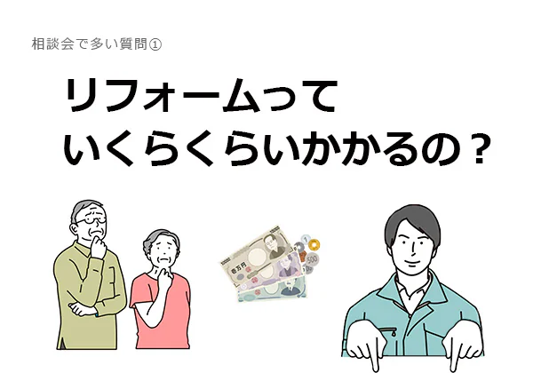 リフォーム相談|新潟市北区、東区、江南区、聖籠町、新発田市、阿賀野市のリフォーム