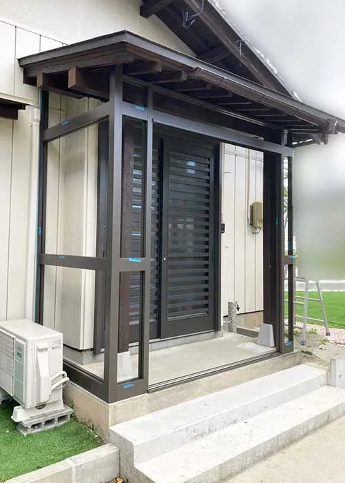 新発田市E様邸 玄関リフォーム事例｜新潟市北区、東区、江南区、聖籠町、新発田市、阿賀野市のリフォーム