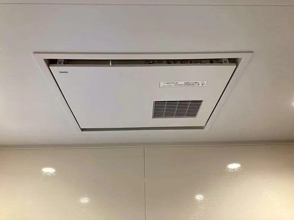 新潟市北区D様邸お風呂リフォーム後_暖房換気扇