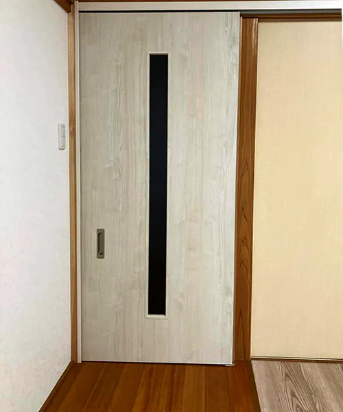 新潟市北区H様邸　和室リフォーム後_ドアから引き戸へ