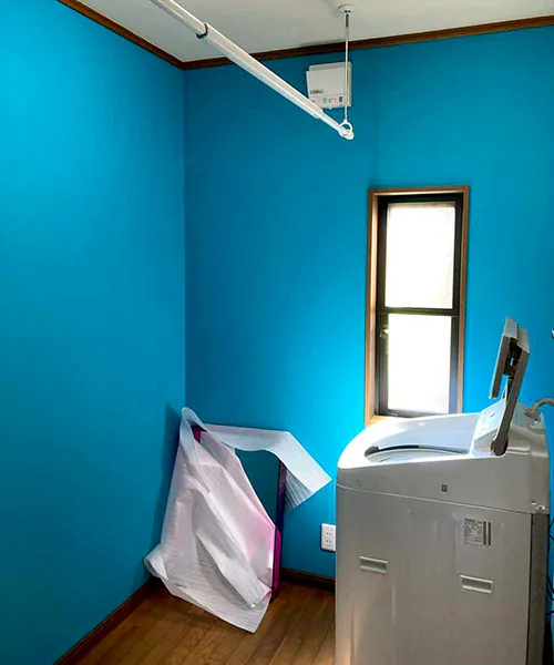 新潟市東区K様邸水まわりリフォーム後_洗濯室