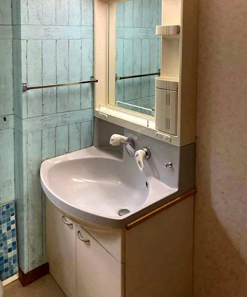 新潟市東区K様邸洗面所リフォーム前