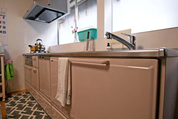 阿賀野市H様邸キッチン・リビングリフォーム事例　After