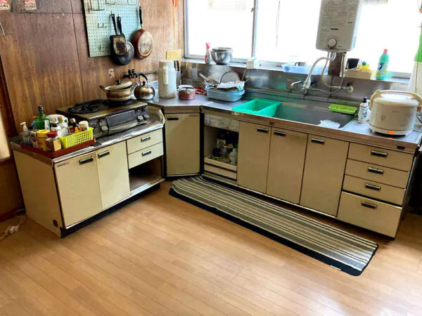 阿賀野市H様邸キッチン・リビングリフォーム事例　Before