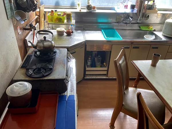 阿賀野市H様邸キッチン・リビングリフォーム事例　Before