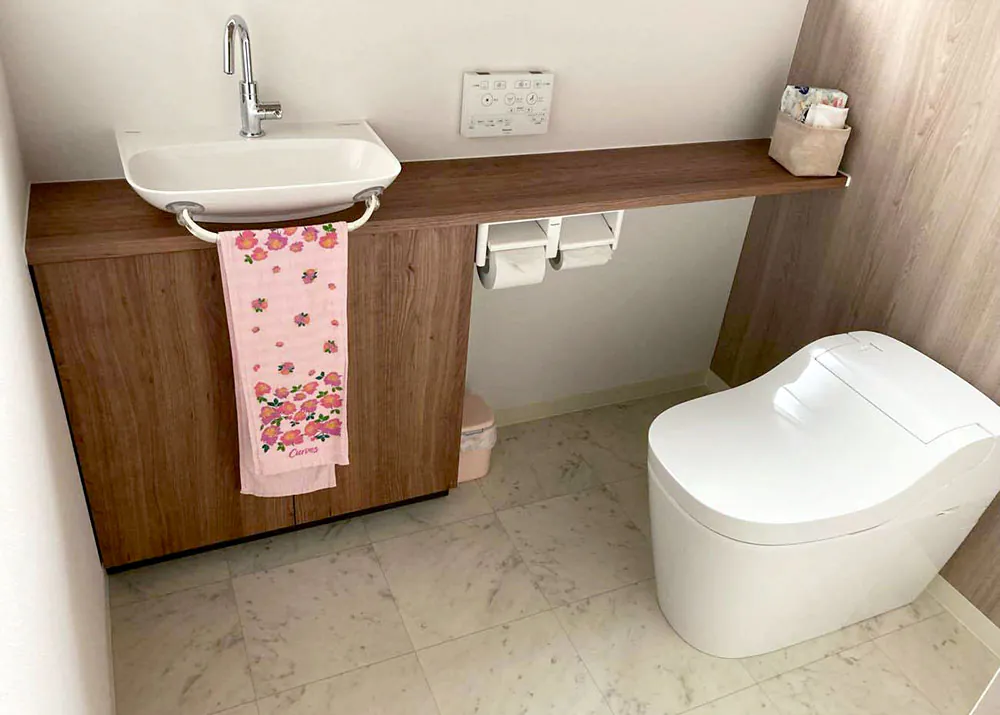 新発田市D様邸 トイレリフォーム後