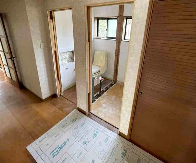 新発田市D様邸 トイレリフォーム前