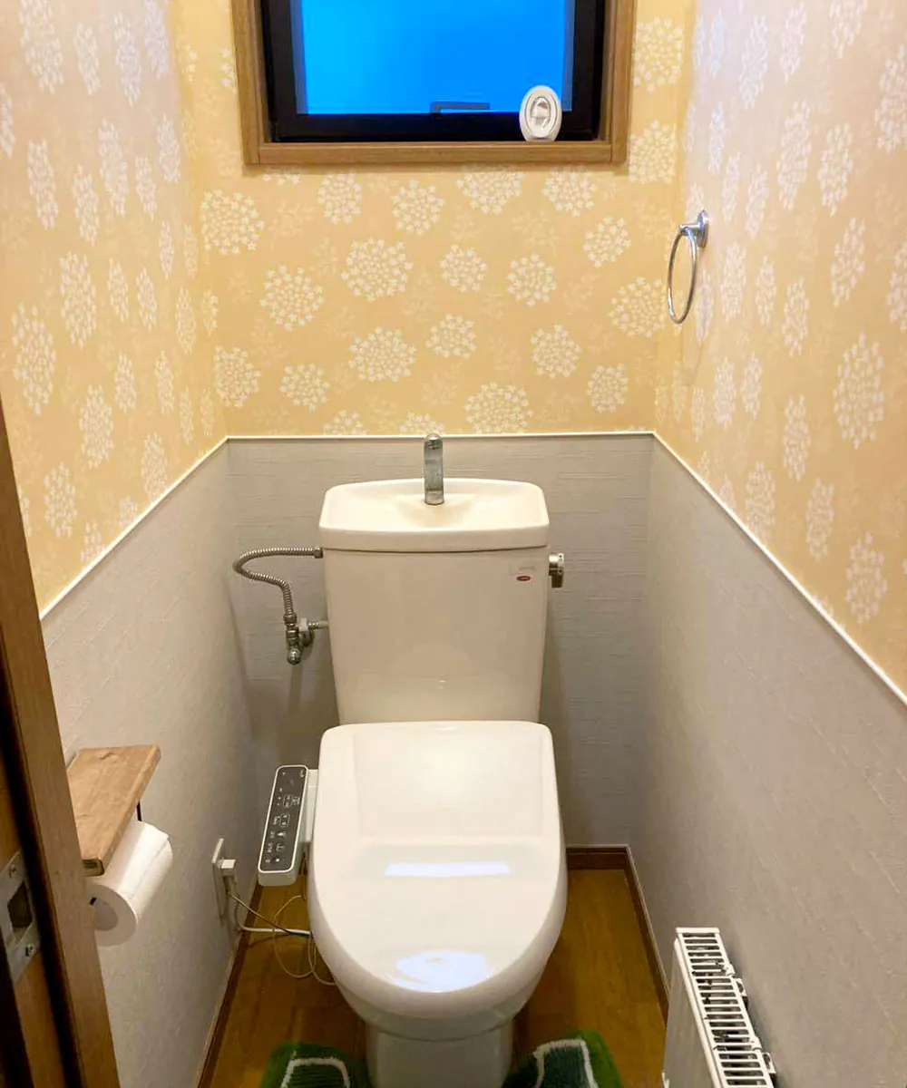 新潟市北区M様邸屋根・外壁リフォーム後_トイレ内装