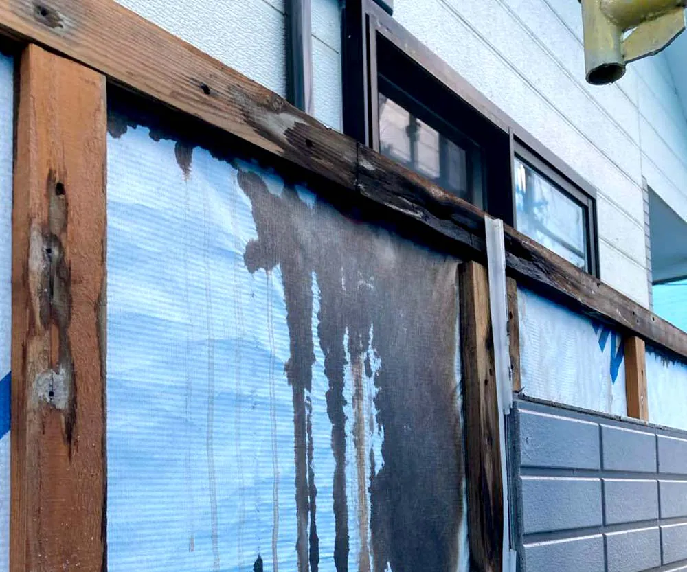 新潟市北区M様邸外壁リフォーム中