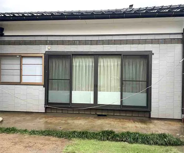 新潟市東区Y様邸テラス囲い設置前