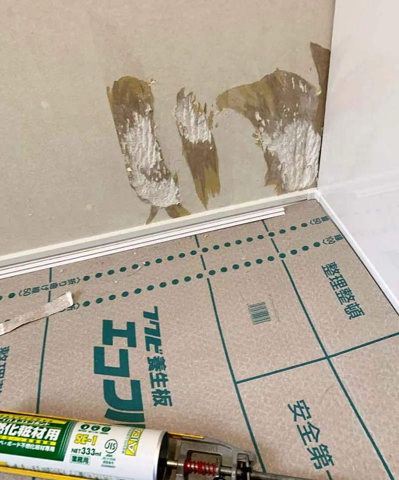 新潟市北区T様邸　ペット対応リフォーム中