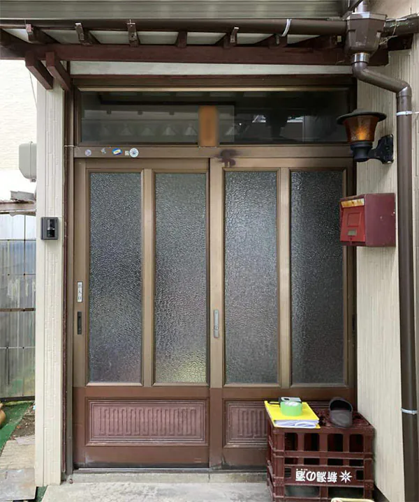 新潟市東区S様邸_玄関リフォーム前