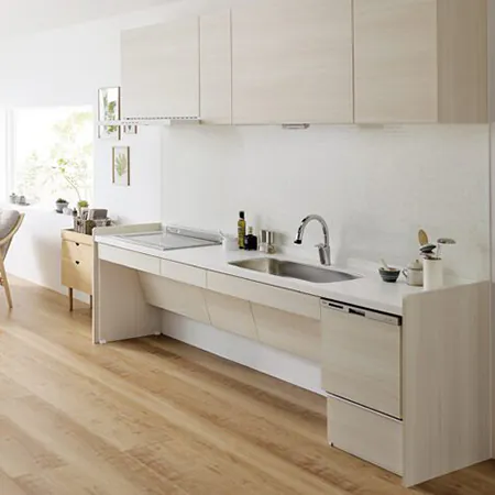 車椅子や座って使いやすいキッチン