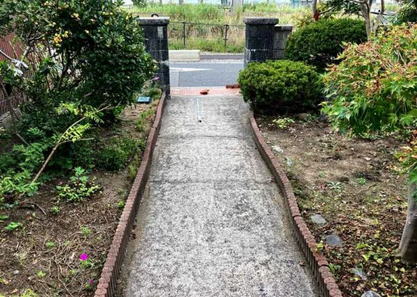 新潟市北区H様邸　カーポート設置事例　Before