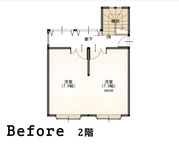 新発田市D様邸 水まわり・LDKリフォーム事例　Before