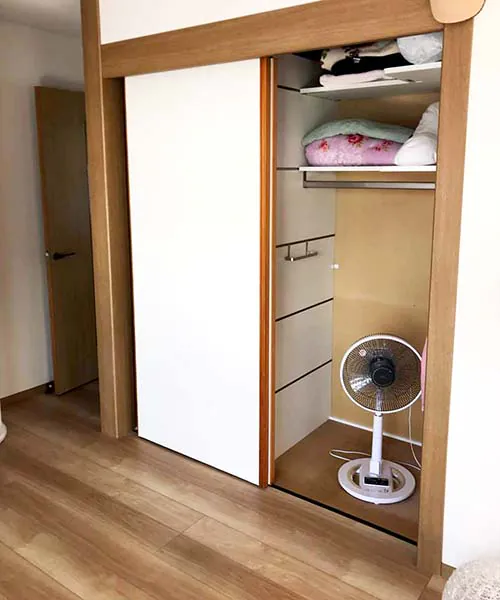 新潟市北区O様邸水まわりリフォーム後_クローゼット