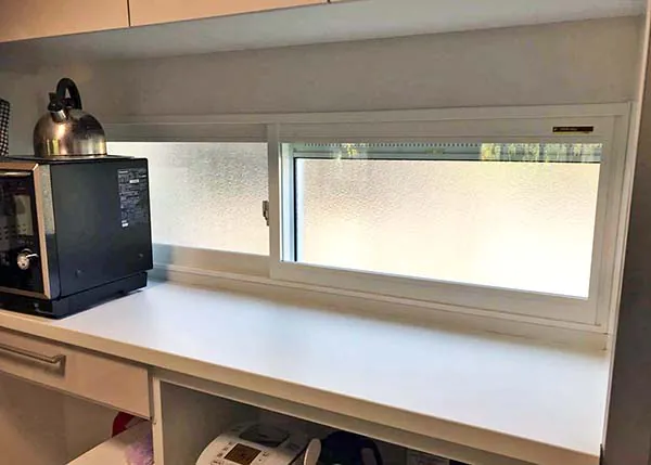 新潟市北区O様邸水まわりリフォーム_キッチン窓