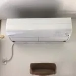 新潟市北区O様邸水まわりリフォーム後_新しいエアコン