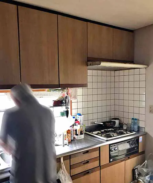 新潟市北区O様邸水まわりリフォーム前_キッチン