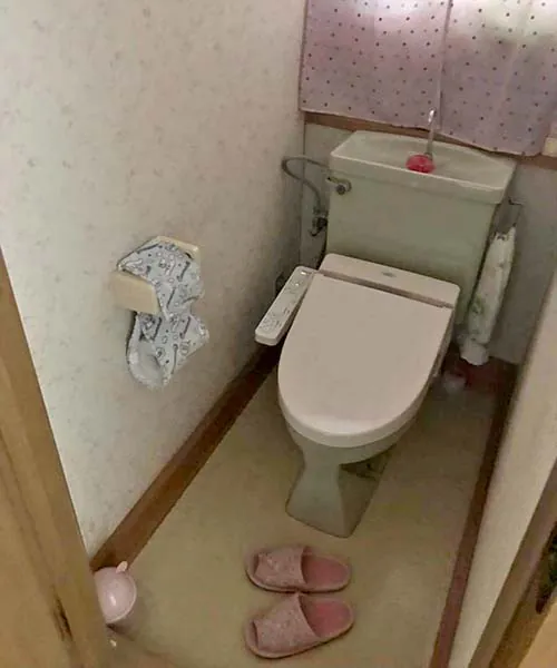 新潟市北区O様邸水まわりリフォーム前_トイレ