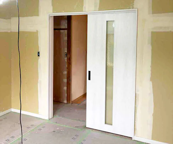 新潟市北区N様邸平屋リフォーム中_新しい建具