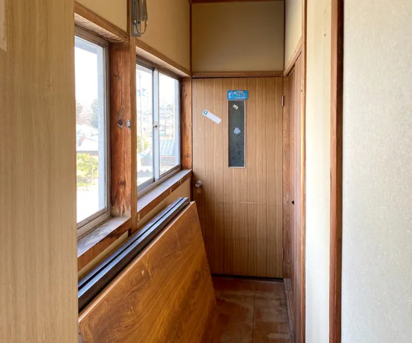 新発田市Y様邸内装リフォーム前_廊下