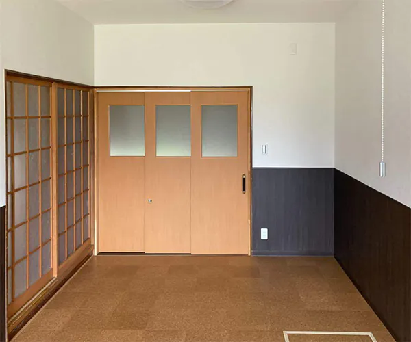 新潟市北区A様邸キッチンリフォーム後_建具