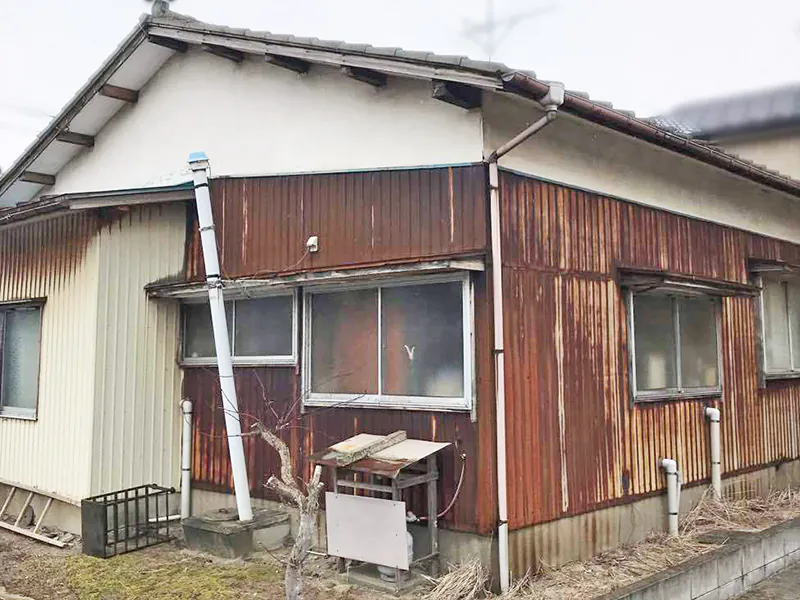 新潟市北区Y様邸平屋リフォーム前_外観