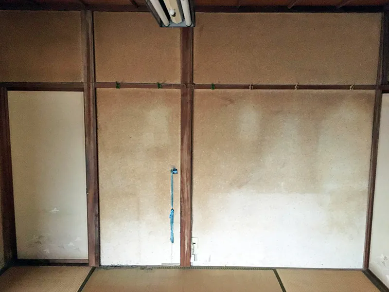 新潟市北区Y様邸平屋リフォーム前_土壁