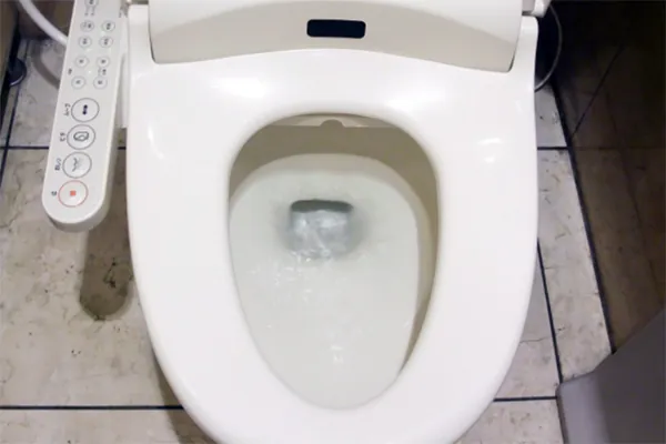 トイレの洗浄音