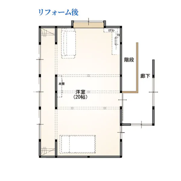 新発田市Y様邸　内装リフォーム事例　After