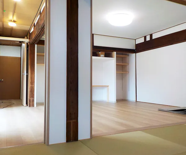 新発田市I様邸リビングリフォーム後_縁側