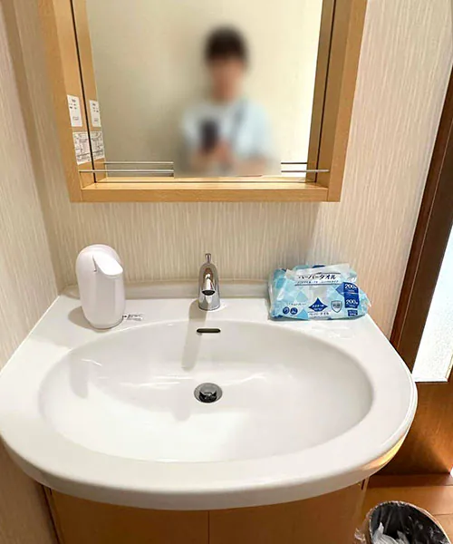 新潟市北区Y様邸水まわりリフォーム後_手洗い器