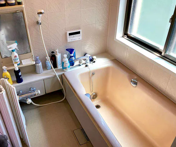 新潟市北区Y様邸水まわりリフォーム前_お風呂