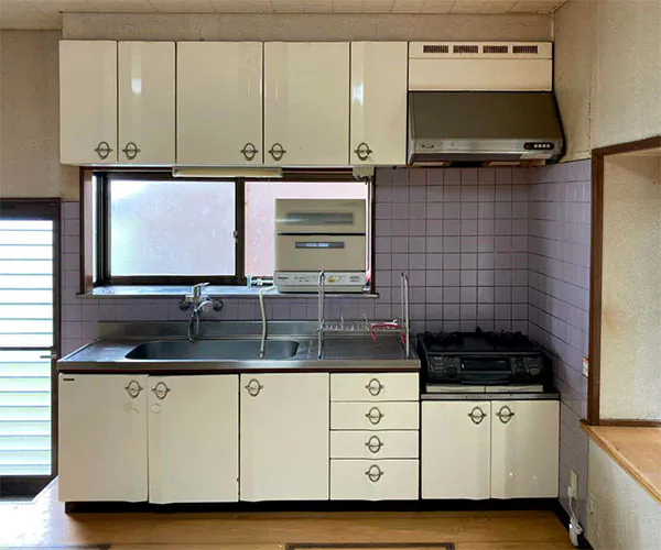 新潟市北区Y様邸水まわりリフォーム前_キッチン