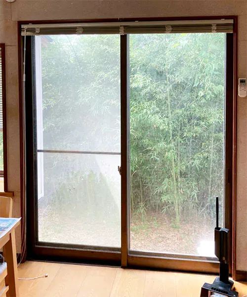 新潟市北区Y様邸水まわりリフォーム前_掃き出し窓