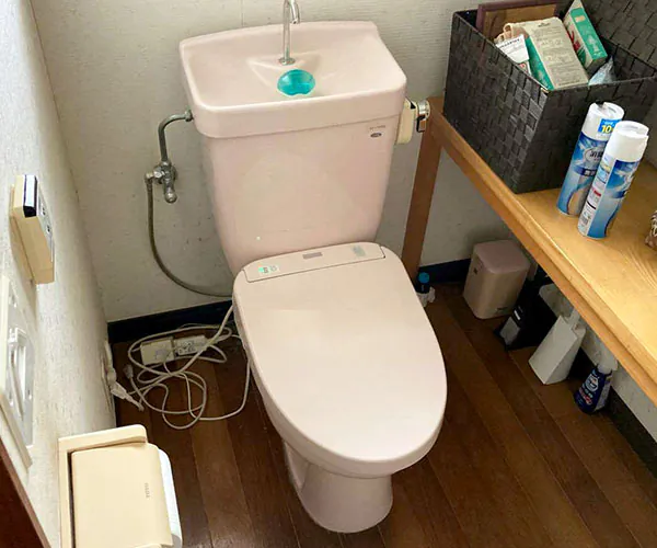 新潟市北区Y様邸水まわりリフォーム前_トイレ